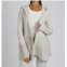 BLANC NOIR portola thumbholes cardigan in pumice stone