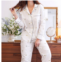 Printfresh beekeeper long sleep set in white