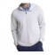 SOUTHERN TIDE schooner full zip hoodie in silver lake