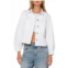 Velvet Heart cathy balloon sleeve jacket in white