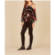 Vintage Havana cold shoulder sweatshirt in vino swirl