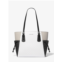 Michael Kors Outlet voyager large color-block signature logo tote bag