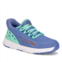DREW womens halo step in walking shoes in blue mesh combo