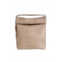 Alexander Wang waxed leather lunch tote bag in mushroom