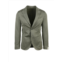 L.B.M. 1911 sage green cotton elastane fitted jacket
