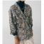 Maison Hotel lucia quilted casual jacket in les fleurs