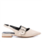 Xti womens slingback flat shoes in beige