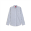 HUGO slim-fit shirt in striped cotton poplin