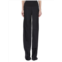 Rick Owens floor-length black charmeuse bias pants