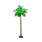 Hivvago 6 ft led lighted artificial palm tree hawaiian style tropical with water bag