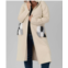 Joh stella hooded coat in beige