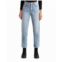 Nicole Miller clinton hill high rise 90s loose fit jean in medium blue