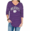 Gameday Couture kansas state university fall in line tunic in purple