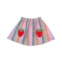 Lilly and Sid rainbow stripe skirt