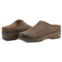 EARTH womens kolia round toe slip-on casual heeled mule in brown