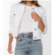 Velvet Heart larue optic jacket in white