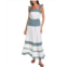 Garrie B smocked maxi dress