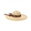 Surell accessories bow straw sun hat