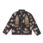Who Decides War multicolor embroidered trucker jacket