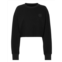 PLEIN SPORT sponge cropped sweatshirt round neck ls