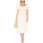Show Me Your Mumu odette midi dress in white