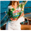 Vilagallo umbrella sweater in white