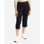 Danskin essentials yoga crop pants in black