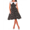 Orchid Bloom molly swing dress in black