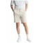 JACHS NEW YORK stretch twill blend chino short in stone