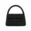 Urban Expressions womens beaded clutch bag in black
