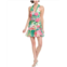 Bardot mave halter mini dress