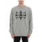 Moose Knuckles trippy logo sweatshirt in grey