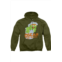 Gildan sesame street flat oscar adult pull over hoodie