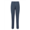 INCOTEX blue mid-rise straight-leg tailored trousers