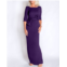 Camilyn Beth the jackie gown ii in eggplant