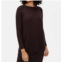 Eileen Fisher merino crew neck tunic in brownstone