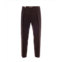 BRIGLIA pantalone portobello brown trousers with pleats and central crease