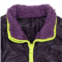 Phanes front zip sherpa purple work jacket