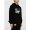 Nahmias kodak crystal grillz hoodie in black