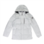 Moose Knuckles grey cloud 3q puffer jacket