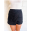 Idem Ditto ride the wave asymmetrical shorts in black