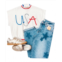 Ee:some womens usa letter ss sweater in white