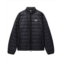 EA7 EMPORIO ARMANI packable lightweight puffer jacket with horizontal quilting and contrast detail