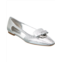 Salvatore Ferragamo Ferragamo cutout leather ballet flat