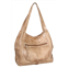 Nino Bossi vintage leather organizer satchel in beige