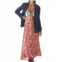 Maison Hotel fabia maxi skirt in coral