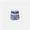 ALLISON NEW YORK ivy knit shorts in blue stripes