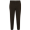INCOTEX brown slim fit cropped pants