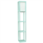 Simple Designs floor lamp etagere organizer storage shelf