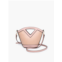 Jen & Co. womens vegan snake bucket bag in pink
